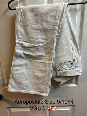 White Corduroy Pants